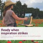 Ampersand Museum Series Gessobord 12x16 Painting Panel