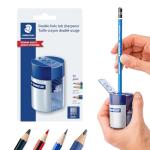 STAEDTLER Dual Hole Pencil Sharpener - Compact Design
