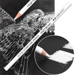 White Charcoal Pencils for Sketching - 2 Pack
