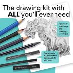 40-Piece Premium Drawing and Sketching Set