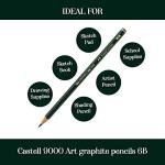 Faber-Castell Castell 9000 6B Graphite Pencils, Box of 12