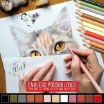 Galart 12-Piece Colorful Charcoal Pencil Set