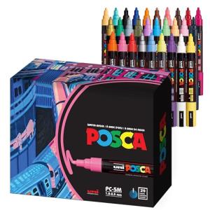 Uni Posca 29-Set Acrylic Paint Markers