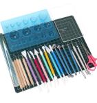 26-Piece Polymer Clay Tool Set for Sculpting