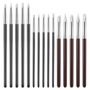 15 Silicone Paint Brushes for Crafting Fun