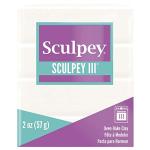 Sculpey III Polymer Clay 2oz - White