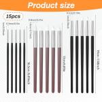 Silicone Paint Brushes Set for Resin and Clay