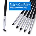 10pcs Silicone Paint Brushes for Clay and Sculpting