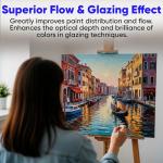 7 Artists Linseed Oil for Painting 4.2 fl. oz