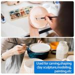 10pcs Silicone Paint Brushes for Clay and Sculpting