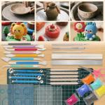 26-Piece Polymer Clay Tool Set for Sculpting