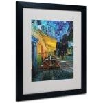 Vincent Van Gogh Cafe Terrace Framed Canvas Art