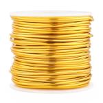 Gold Aluminum Craft Wire 2mm 131 Feet for DIY