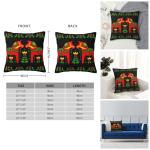Swedish Dala Horse Decorative Throw Pillow Cover
