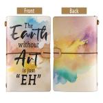 Art Lovers Journal Notebook with Pen - The Earth Without Art