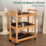 Beechwood Art Supply Rolling Organizer Cart