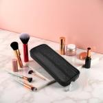 Black Mesh Makeup Brush Organizer and Travel Case