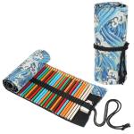 Qianyu 72-Slot Pencil Roll Organizer for Artists