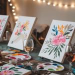 12x12 Inch Stretched Canvas for Painting (6 Pack)