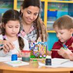 ESRICH 6x6 Inch Stretched Canvas - 6 Pack