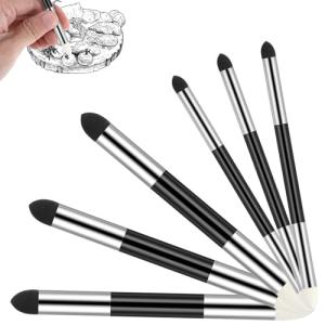 6-Pack Dual Tip Blending Sponges for Artists