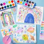 Shuttle Art 30 Pack Watercolor Paint Set