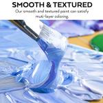 Nicpro 18 Color Acrylic Paint Set for Artists