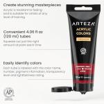 ARTEZA Acrylic Paint Set - 14 Vibrant Colors