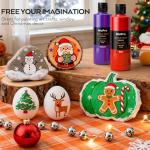 Nicpro 18 Color Acrylic Paint Set for Artists