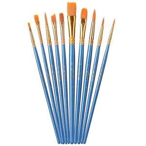 Mr. Pen Acrylic Paint Brushes Set, 10 Pieces