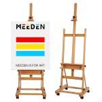 MEEDEN Large Adjustable Beech Wood Artist Easel