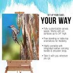 Beechwood French Easel with Adjustable Sketchbox Tripod