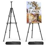 Portable Metal Table Top Easel Set (2 Pack)