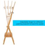 Adjustable MEEDEN H-Frame Easel with Storage Drawer