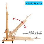 MEEDEN Large Adjustable Beech Wood Artist Easel