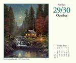 Thomas Kinkade Studios 2022 Art Calendar