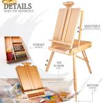 163-Piece Deluxe French Easel Painting Set