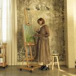 MEEDEN Large Adjustable Beech Wood Artist Easel