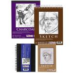 U.S. Art Supply Spiral Bound Sketch Book Set