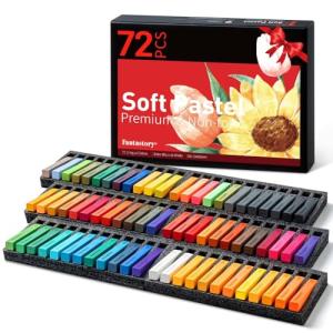 Fantastory Soft Chalk Pastels Set - 72 Sticks
