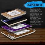 U.S. Art Supply Spiral Bound Sketch Book Set