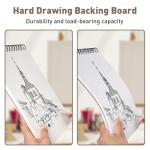 Umriox 2-Pack Spiral Sketch Book, 100 Sheets Each