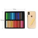 HA SHI 24-Color Soft Chalk Pastels Set