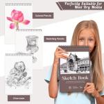 Spiral Bound Sketch Book for Drawing and Painting