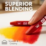 Mr. Pen 45-Color Oil Pastels Set