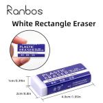 White Artist Erasers for Drawing and Sketching