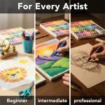 Mr. Pen 45-Color Oil Pastels Set