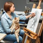 MARTCOLOR 6 Eraser Pencils and 2 Sharpeners Set