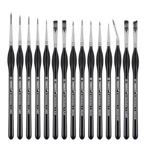 PANDAFLY 15-Piece Detail Paint Brush Set