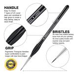 PANDAFLY 15-Piece Detail Paint Brush Set